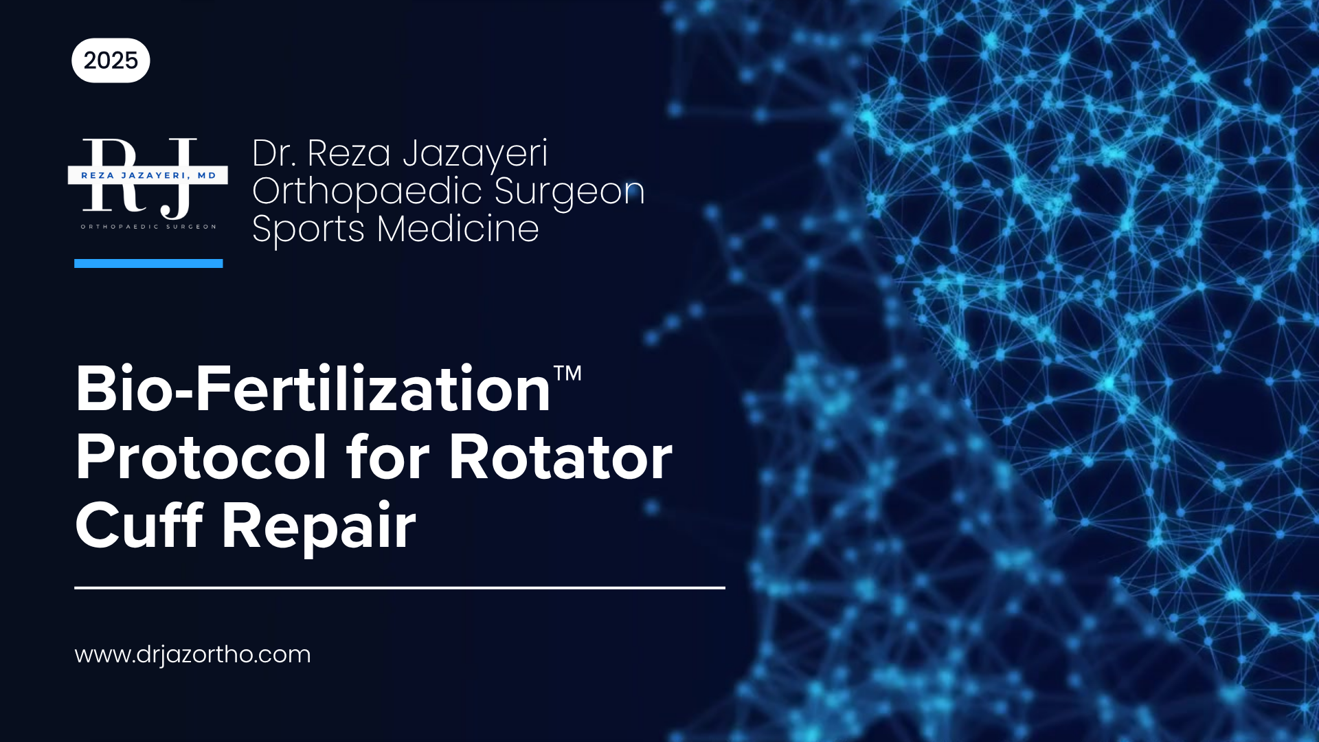 Load video: Bio Fertilization™ Rotator Cuff Repair Protocol